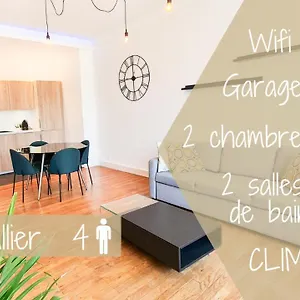 Le Vallier - Spacieux - Garage/clim Apartment Grenoble