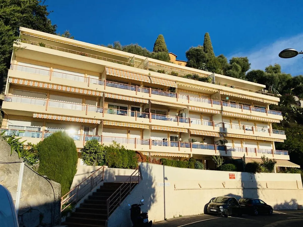 Apartment Le Vigia-Vue Mer-Terrasse-Climatisation-Parking Menton